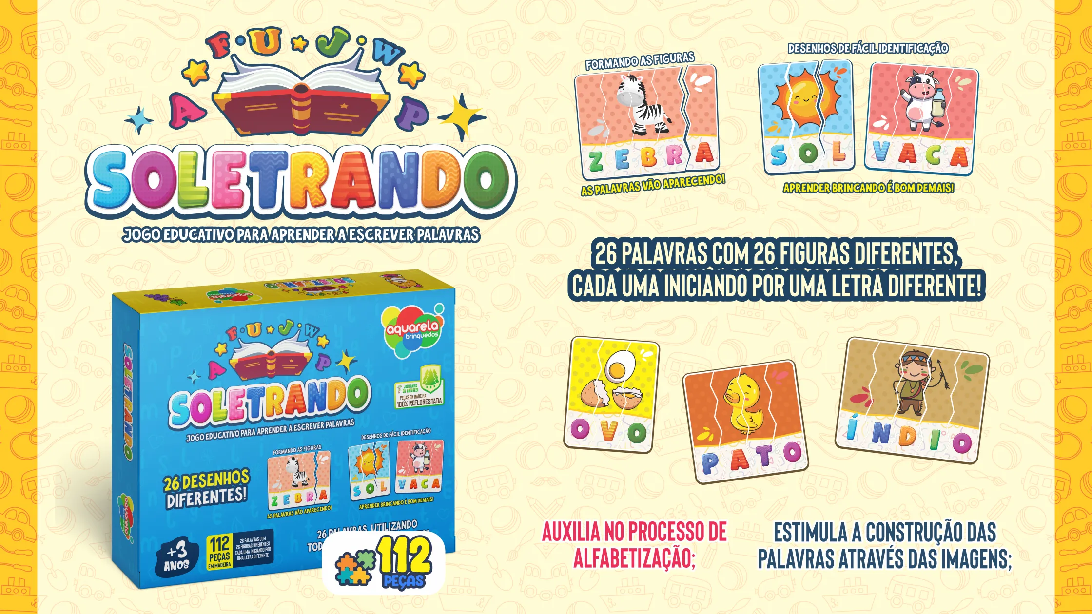 Brinquedo Soletrando